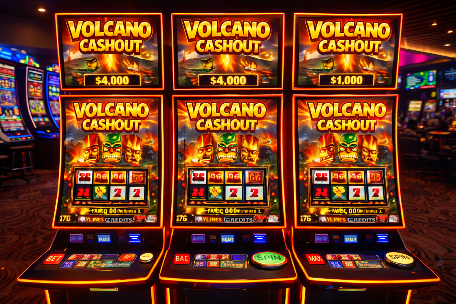 Colorful LED gaming display